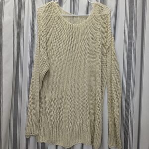 Cream Knit Sweater